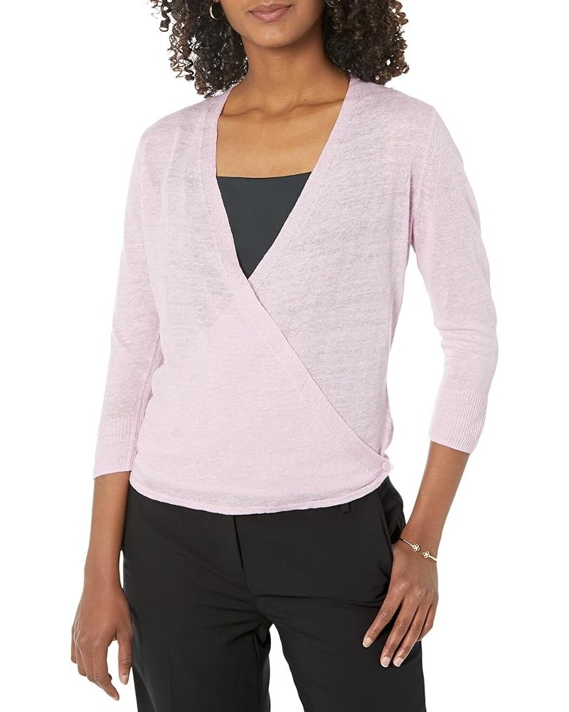 Women's Plus Size 4-Way Cardigan Pink Hue $32.43 Sweaters