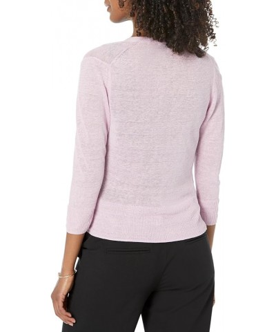 Women's Plus Size 4-Way Cardigan Pink Hue $32.43 Sweaters