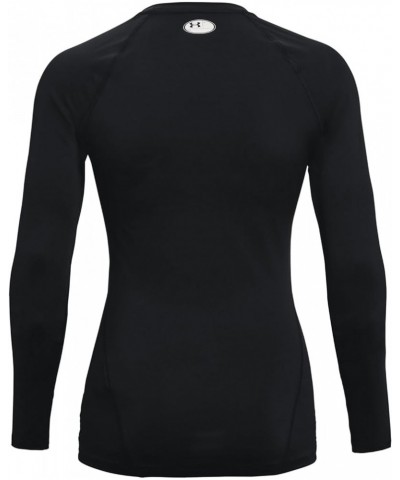 Women's HeatGear Compression Long-Sleeve T-Shirt Black (001)/White $20.40 Shirts