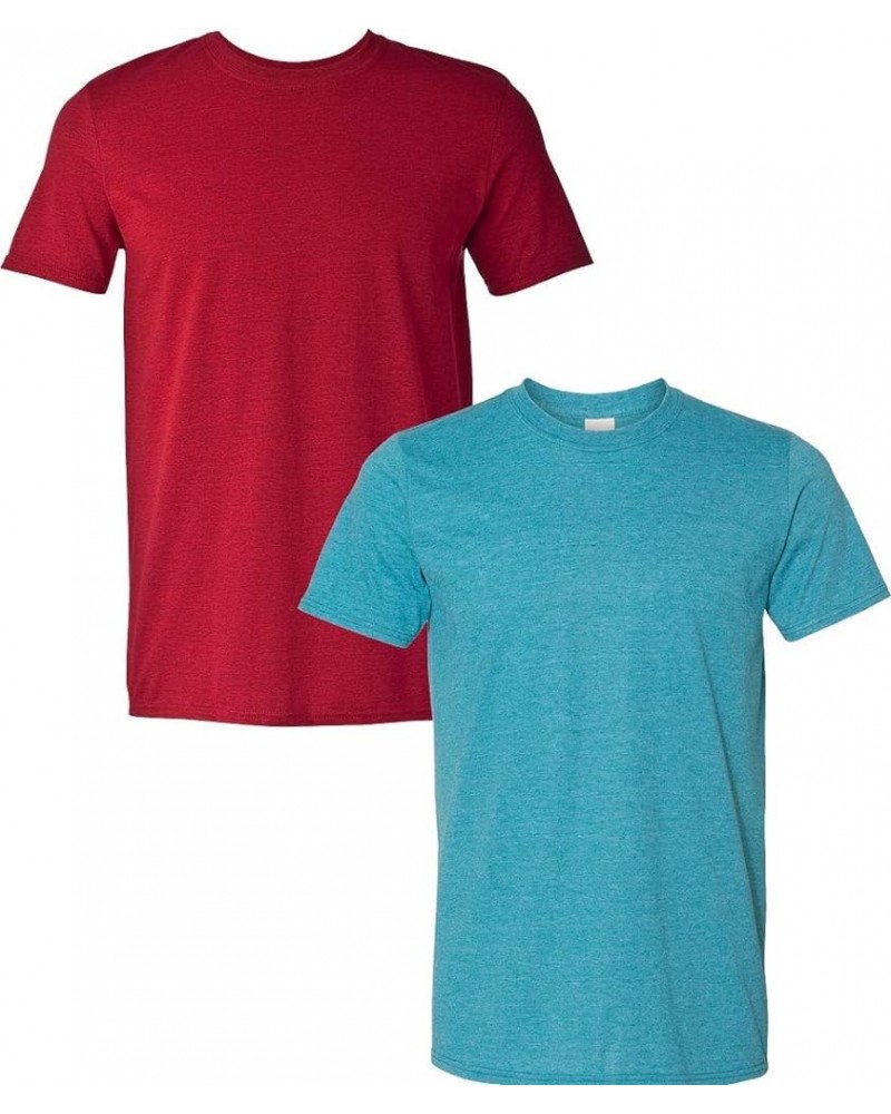 Adult Ultra Cotton T-Shirt with Pocket, Style G2300, 2-Pack Antcherry-hthgalapagos $12.96 T-Shirts