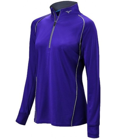 Women's Comp Half Zip Batting Jacket X-Large Purple $21.78 Others