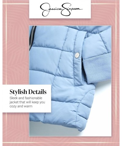 Women's Winter Jacket - Packable Quilted Puffer Jacket - Heavyweight Insulated Outerwear Parka Coat (S-XL) Dusty Blue $30.57 ...