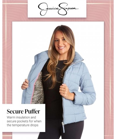 Women's Winter Jacket - Packable Quilted Puffer Jacket - Heavyweight Insulated Outerwear Parka Coat (S-XL) Dusty Blue $30.57 ...