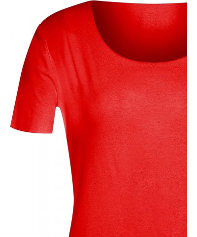 Aurora Pure Top Short Sleeves for Women Cherry $88.15 T-Shirts