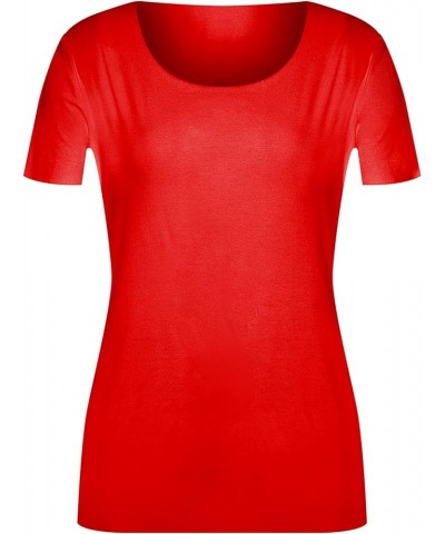 Aurora Pure Top Short Sleeves for Women Cherry $88.15 T-Shirts