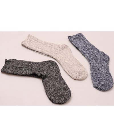 Women's Socks Cotton Knit Casual Crew Socks Thick Knit Warm Wool Slouch Socks Gift Socks for Women,Size 5-10W502 Multi-045 $1...