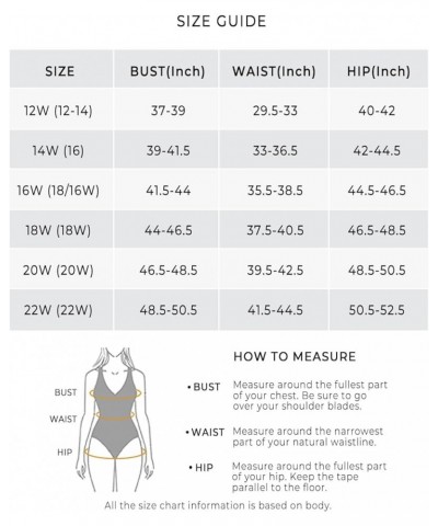 Women Plus Size One Piece Swimsuits V Neck Tummy Control Bathing Suits Front Cross Swimwear Colorful Leaves $20.71 Swimsuits