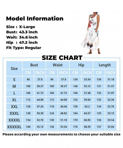 Summer Dress for Women 2024 Plus Size Sleeveless with Pocket Casual Loose Fit O-Neck Dress 04-hot Pink $11.04 Activewear