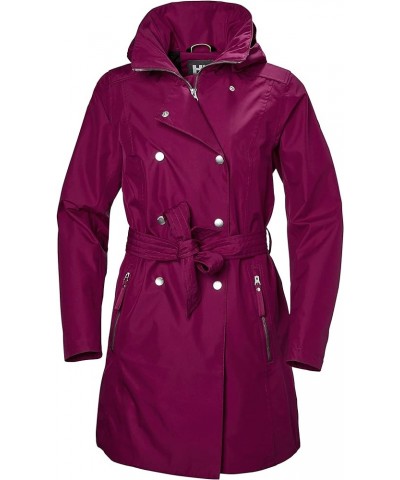 Women's Welsey Ii Waterproof Breathable Trench Coat 655 Plum $82.00 Jackets