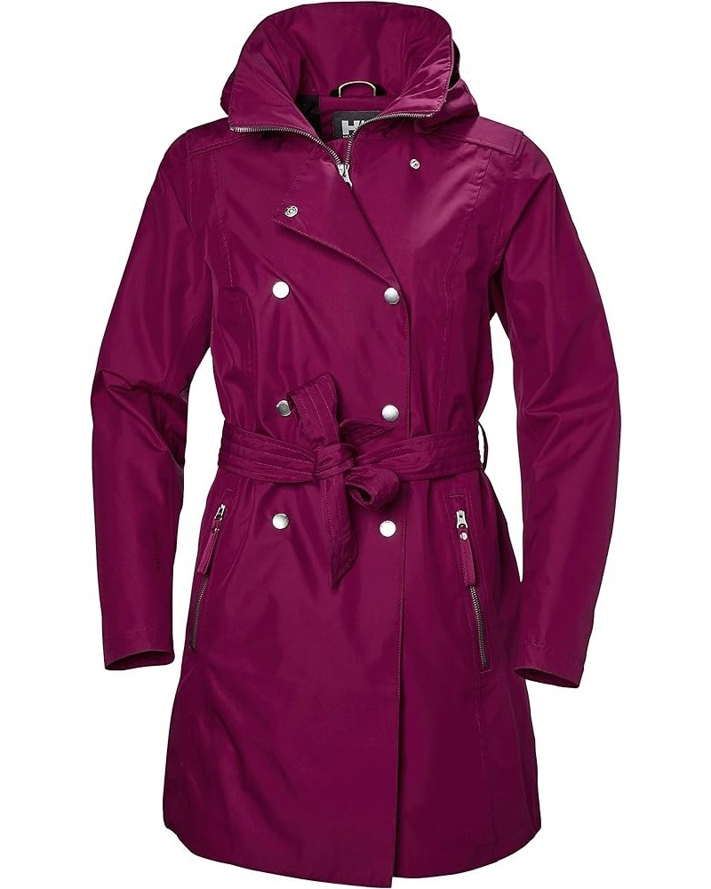 Women's Welsey Ii Waterproof Breathable Trench Coat 655 Plum $82.00 Jackets