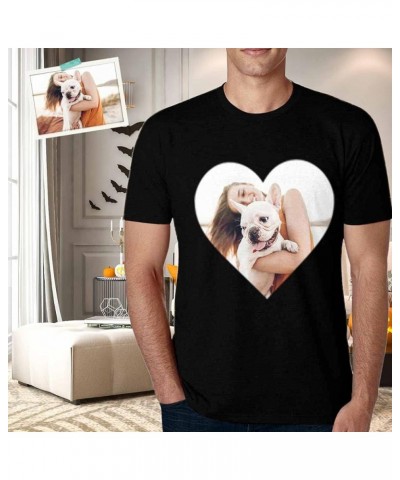 Custom Girlfriend Wife Face Seamless T-Shirt Personalized Photo All Over Print Shirt for Men Photo4 $12.75 T-Shirts