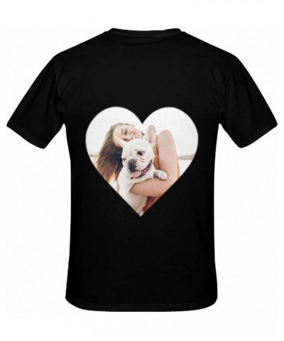 Custom Girlfriend Wife Face Seamless T-Shirt Personalized Photo All Over Print Shirt for Men Photo4 $12.75 T-Shirts