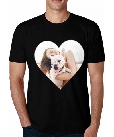 Custom Girlfriend Wife Face Seamless T-Shirt Personalized Photo All Over Print Shirt for Men Photo4 $12.75 T-Shirts