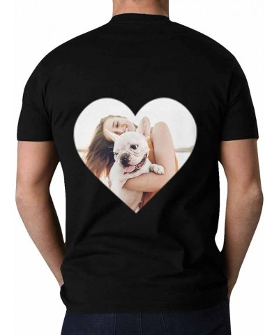 Custom Girlfriend Wife Face Seamless T-Shirt Personalized Photo All Over Print Shirt for Men Photo4 $12.75 T-Shirts