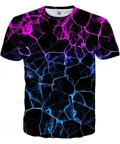 Unisex 3D Colorful Print Graphic Tee Shirts for Men Women and Teens Style34 $9.66 T-Shirts