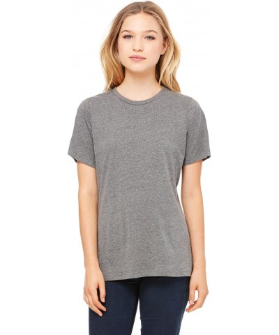 Bella + Canvas Missy's Relaxed Short-Sleeve T-Shirt, XL, GREY TRIBLEND $7.47 T-Shirts