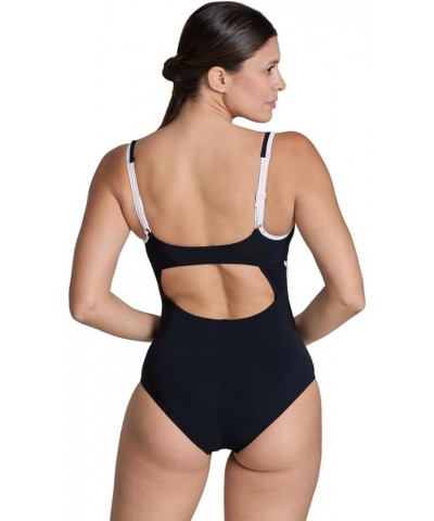 Women's Contemporary Black-white $25.64 Swimsuits