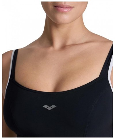 Women's Contemporary Black-white $25.64 Swimsuits