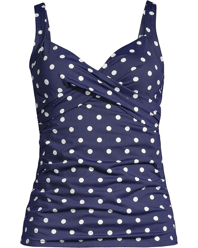 womens 86487p Control Deep Sea Polka Dot $34.62 Swimsuits