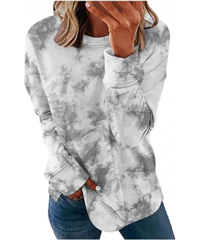 Womens Casual Long Sleeve Sweatshirt Crewneck Cute Pullover Relaxed Fit Tops Fall Fashion 2023 Oversized Tunic Blouses Prime ...