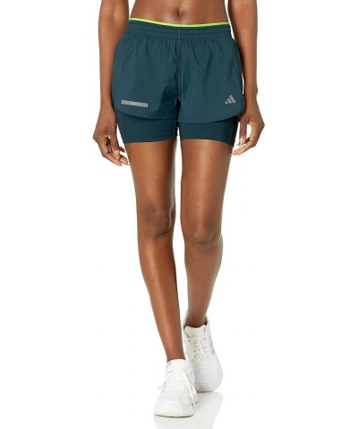 Women's Ultimate Two-in-one Short Arctic Night/Lucid Lemon $15.20 Activewear