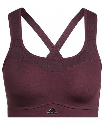 Women's Tlrd Impact Training High Support Bra Shadow Maroon/Black $25.83 Lingerie