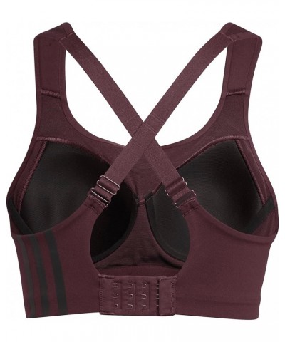 Women's Tlrd Impact Training High Support Bra Shadow Maroon/Black $25.83 Lingerie