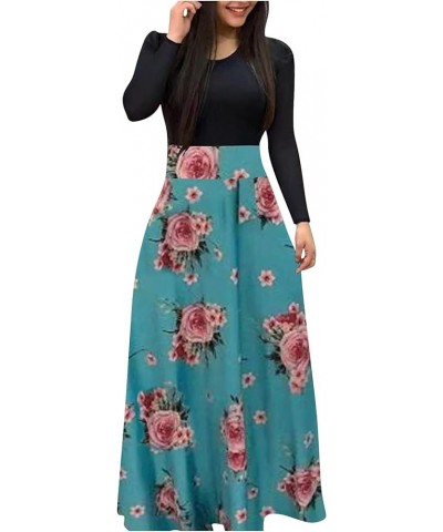 Womens Homecoming Dresses Casual Elegant Vintage Sexy Flowy High Waisted Prom Party Club Long Maxi Dress for Wedding Guest A ...