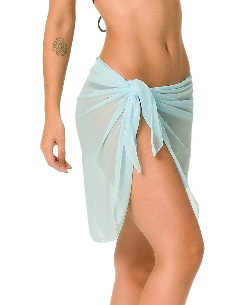 Coqueta Women's Beach Cover up Sarong wrap Mesh Swimsuit Skirts Coverup Swimwear Ski $15.56 Swimsuits