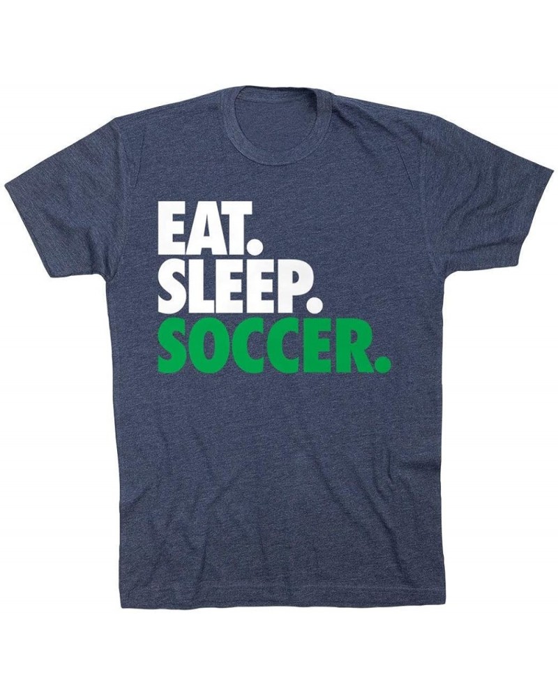 Eat. Sleep. Soccer. T-Shirt | Soccer Tees by ChalkTalk Sports | Multiple Colors | Youth and Adult Sizes Youth Navy $19.79 T-S...