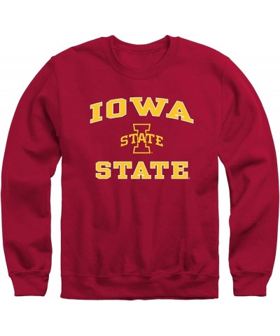 Spirit Logo, Adult Unisex, Crewneck Sweatshirt for College Iowa State Cyclones - Cardinal $21.10 Sweatshirts