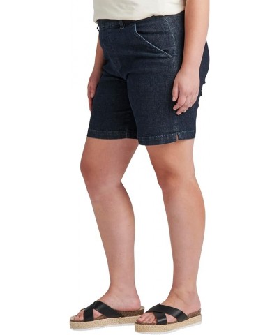 Women's Plus Size Maddie Pull-on 8-inch Short Adriatic Blue $9.01 Shorts