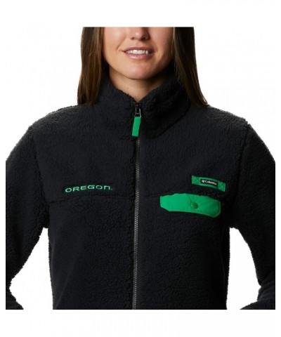 Women's Mountain Side Heavyweight Fleece Oregon Ducks Team Color $41.22 Jackets