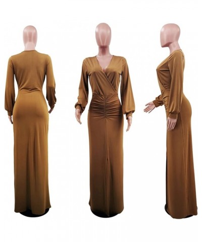 Fashion Maxi Dresses for Women Elegant Long Evening Dress for Formal Party Wedding Guest Green $12.50 Dresses