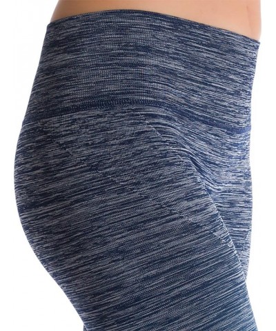 Stretch Moisture Whicking Women's Ombre Yoga Pants Running Workout Leggings Navy/Blue $10.20 Activewear