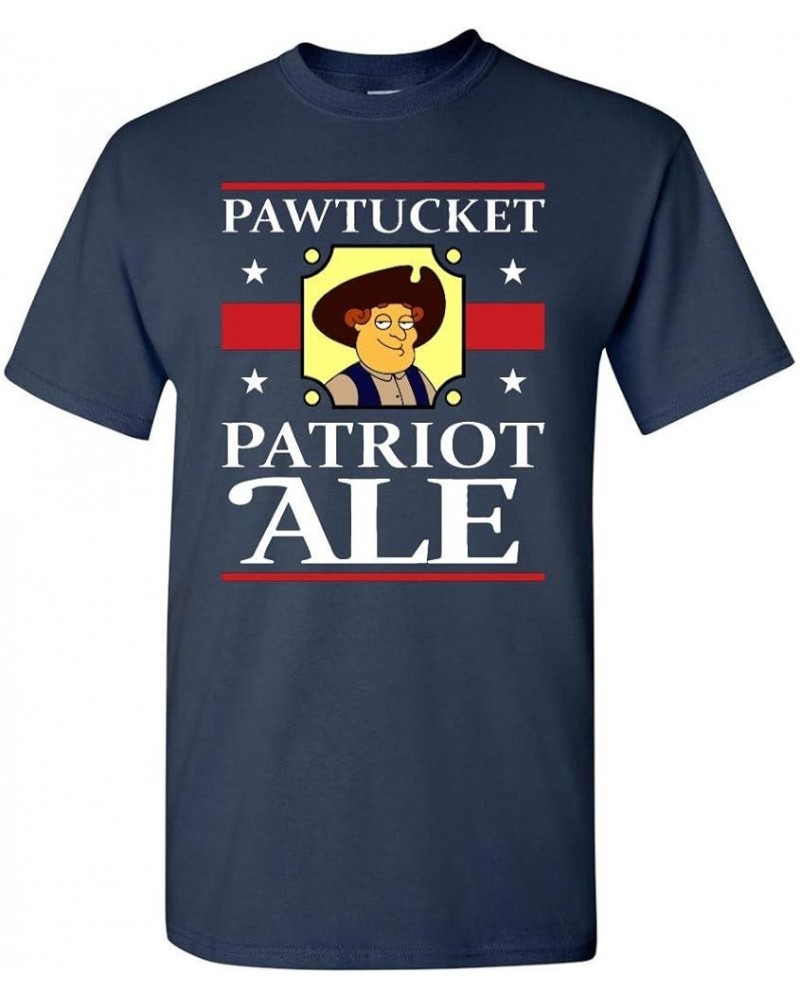 Pawtucket Patriot Ale - T-Shirt Navy $13.14 T-Shirts