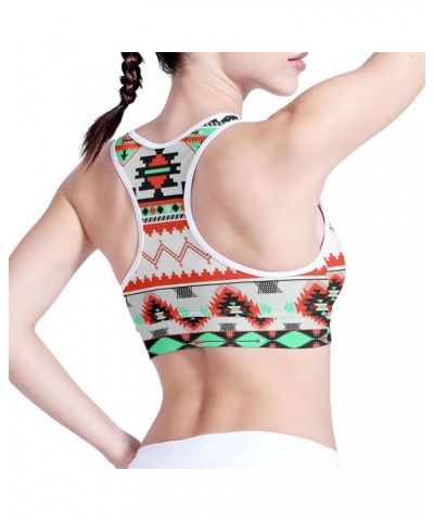 Women's 2 Pieces Outfits Tank Top Bras and Long Leggings Tracksuits Set Sportwear Athletic Gym Fitness Aztec Graphics $16.80 ...