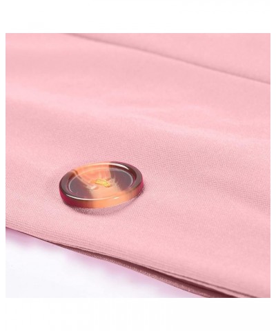 Jean Jacket Women, Office Full Sleeve Classic Blazer Women Holiday Flowy Comfort Polyester Outerwear Solid 01-pink $7.53 Blazers