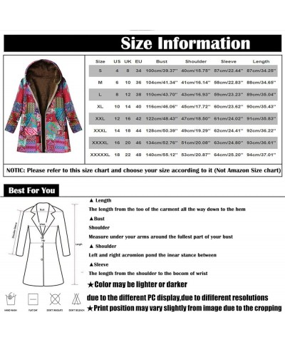 Women's Trench Short Jacket Coat Floral Print Jacket Chinese Style Patchwork Outwear X-blue $13.04 Jackets