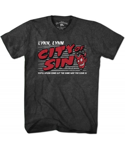 Lynn Lynn City of Sin T-Shirt Charcoal $20.39 T-Shirts