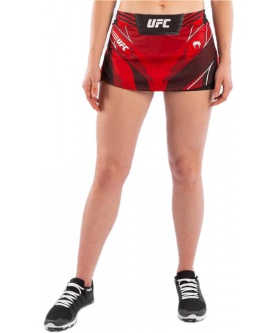 Women's UFC Authentic Fight Night Skort Red $39.40 Activewear