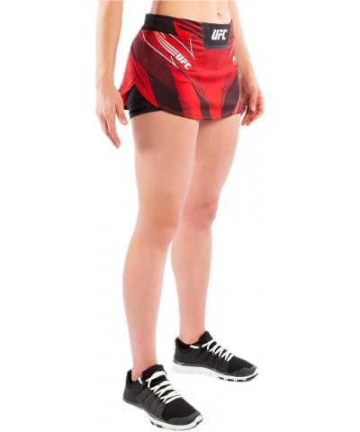 Women's UFC Authentic Fight Night Skort Red $39.40 Activewear