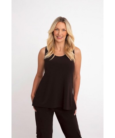 Womens Go to Tank Relax Style 21120R Coffee $37.62 Tanks