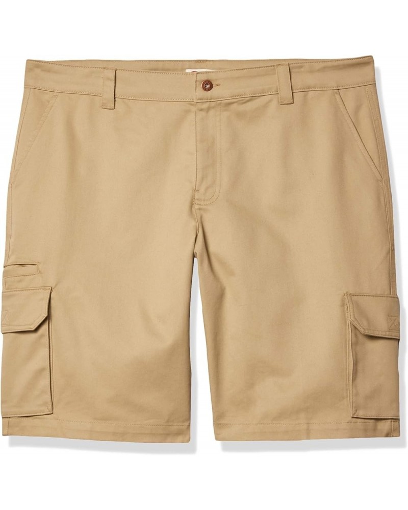 Women's Plus Sized Stretch Cargo 11” Relaxed Short Desert Sand $19.03 Shorts