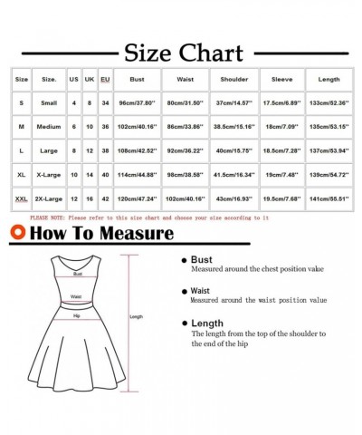 Summer Dresses for Women 2024 Short Sleeve Maxi Dress Bohemian Floral Casual Long Dress Crew Neck Beach Holiday Dress C07-pin...