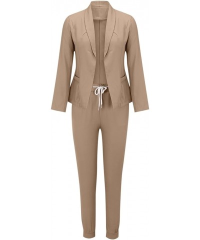 Kathiadress Casual and Fashionable Suit Set, Kathiadress Suit Set, 2 Piece Pants Suit for Women Dressy Casual Pink $24.50 Suits