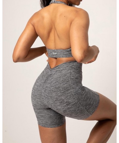 V-Cut Shorts Scrunch Butt Booty Workout Shorts High Waisted Lifting Athletic Gym Bottoms 2.pocket Heather Fog Grey $12.99 Act...