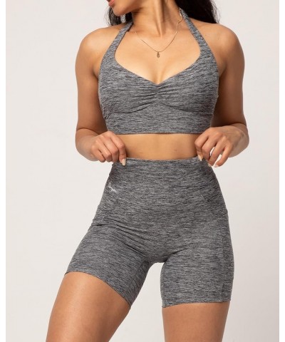 V-Cut Shorts Scrunch Butt Booty Workout Shorts High Waisted Lifting Athletic Gym Bottoms 2.pocket Heather Fog Grey $12.99 Act...