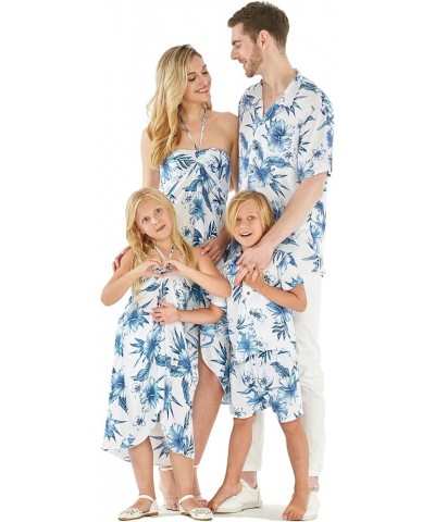 Matchable Family Hawaiian Luau Men Women Girl Boy Clothes in Day Dream Bloom Women Women Cap Sleeve $14.80 Sweaters