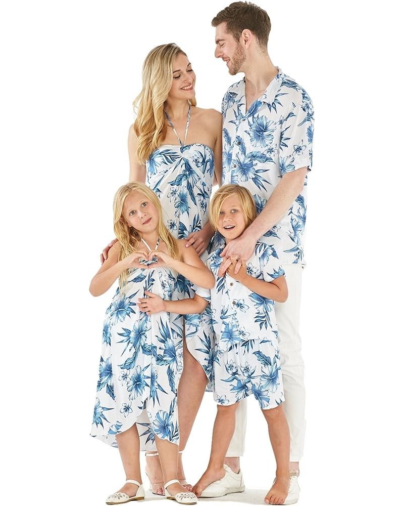 Matchable Family Hawaiian Luau Men Women Girl Boy Clothes in Day Dream Bloom Women Women Cap Sleeve $14.80 Sweaters